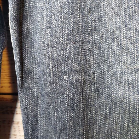 Womans Urban Star sz 10 Tall High Rise Jean Shorts 5 Pocket - Picture 6 of 13